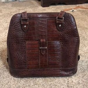 Jack George’s Brown leather shoulder bag